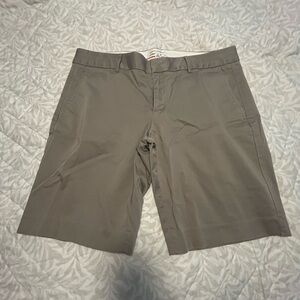 Banana Republic Men's Flat Front Chino Shorts - Olive Green